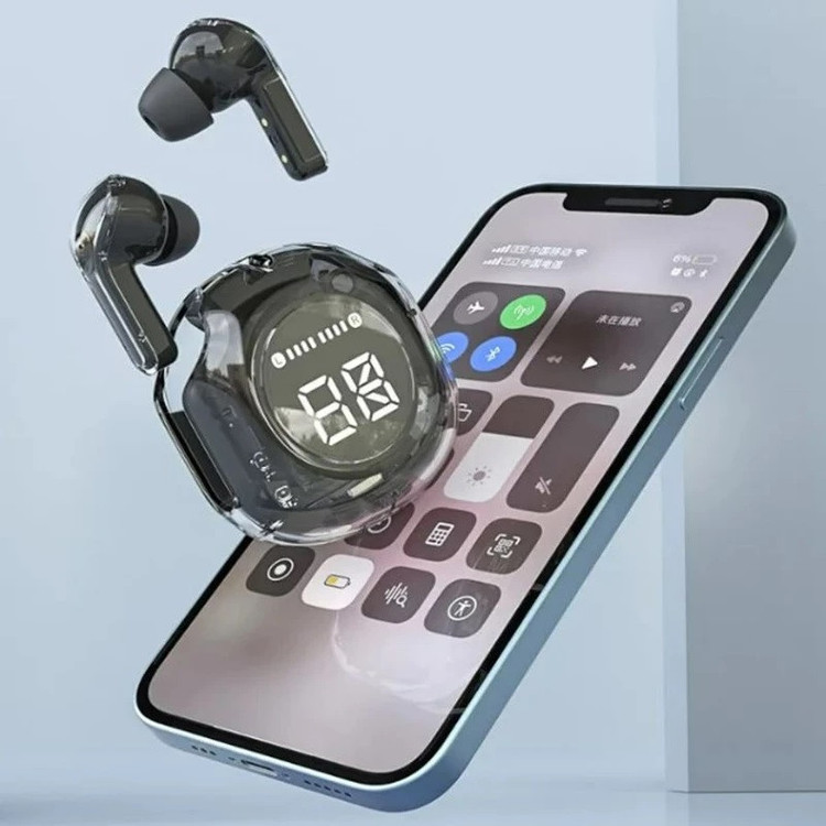 هدفون بلوتوثی NEW Ultrapods Max بدون قابلیت نویز کنسلینگ، درگاه شارژ USB Type-C، دارای کنترل لمسی، نشانگر LED روی محفظه، مقاوم در برابر آب