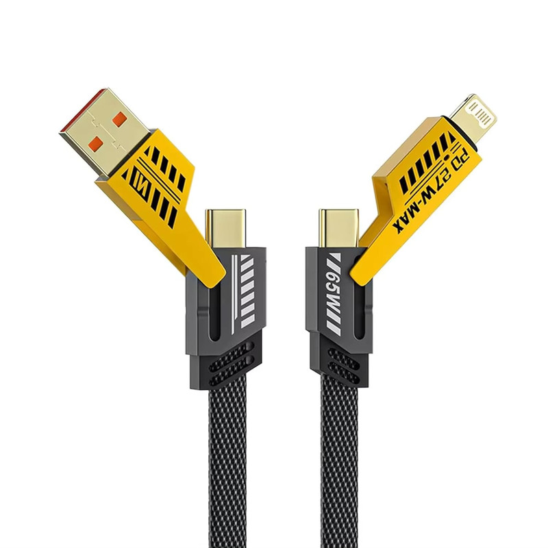 کابل تبدیل USB-C/USB به USB-C / لایتنینگ مدل BePro طول 1 متر | sologadjet